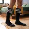 Nasty Pig Hookd Up Socks Black Front