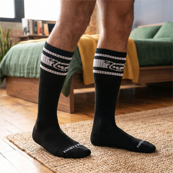 Nasty Pig Hookd Up Socks Black Front