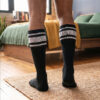 Nasty Pig Hookd Up Socks Black Rear