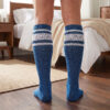 Nasty Pig Hookd Up Socks Quartz Blue Rear