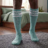 Nasty Pig Hookd Up Socks Teal with White Front