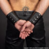 4 Inch Leather Wristband