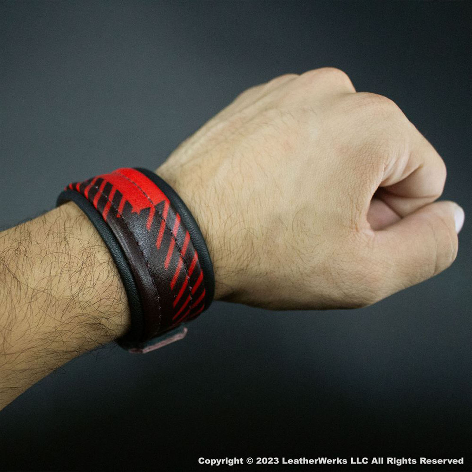 Red Tartan Wristband