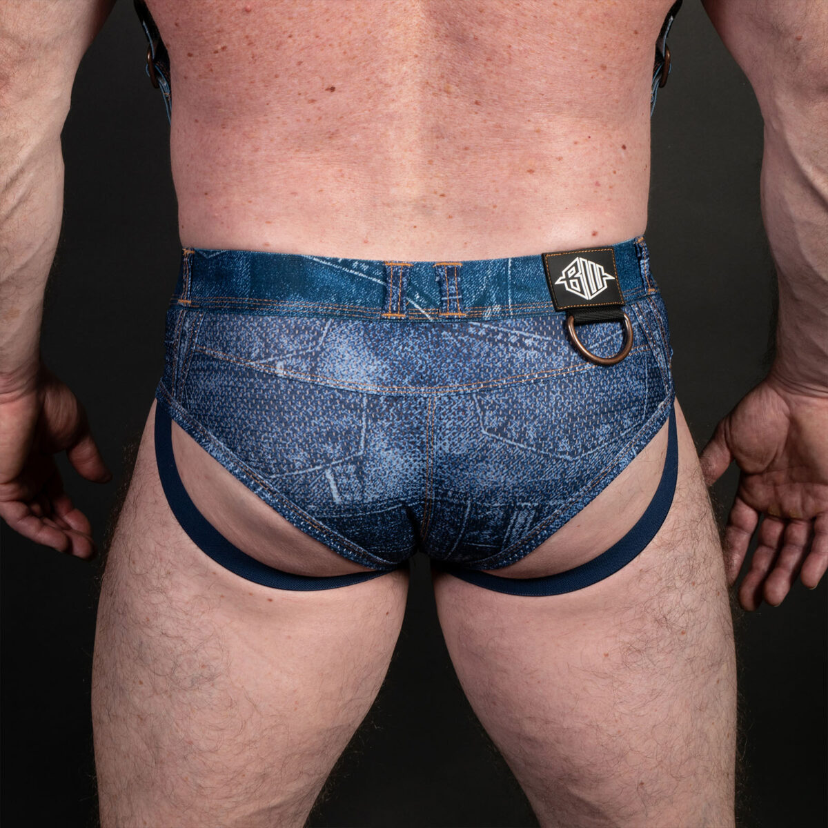 Breedwell Loaded Denim Brief Rear Detail