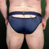 Breedwell Mister Luxe Brief Navy Rear