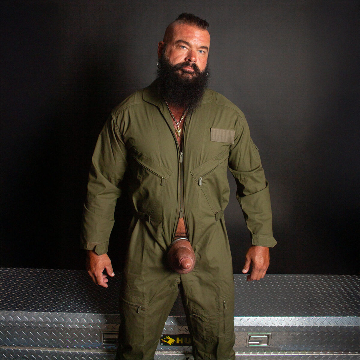 Flight Suit Olive Front