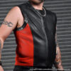 Perforated Leather Tank Top Rd