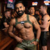Breedwell Cumdump Harness Army Green LS Front