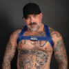 Breedwell Cumdump Harness Blue Front