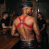 Breedwell Cumdump Harness Red LS Rear