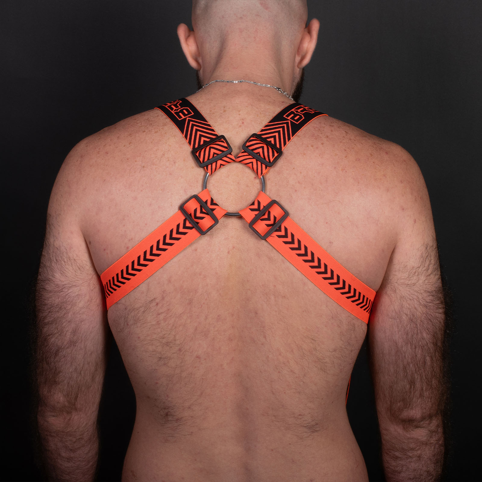 Breedwell Futura Body Harness Neon Orange Detail