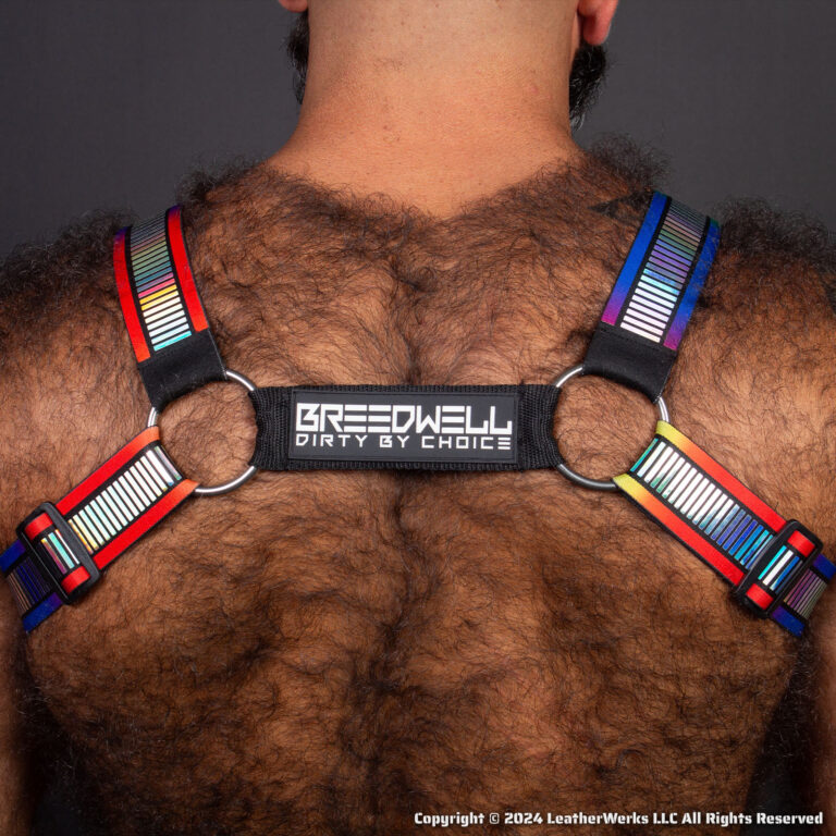 Breedwell Pride Reflect Harness Rear Detail
