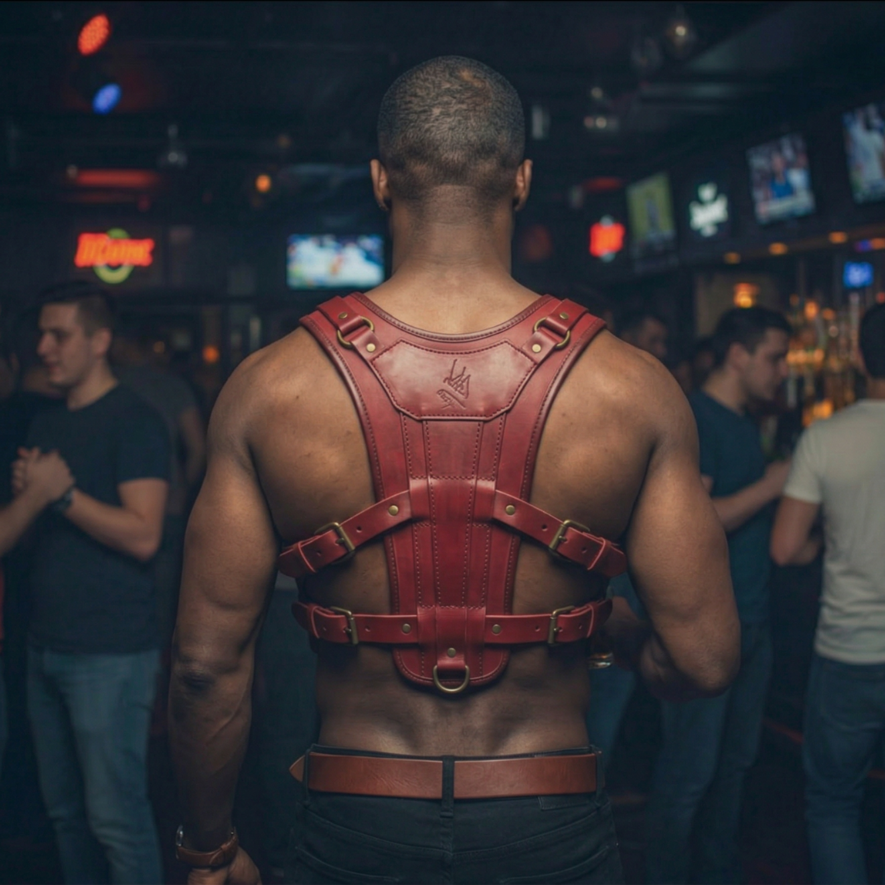 Dez Harness Red Back