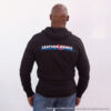LeatherWerks T Shirt Zip Hoodie Rear LeatherWerks T Shirt Zip Hoodie Rear