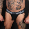 Breedwell Cumdump Jock Black Front Breedwell Cumdump Jock Black Front