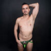 Breedwell Dickmatized Jock Neon Green Front