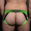 Breedwell Futura Jock Neon Green Rear Detail
