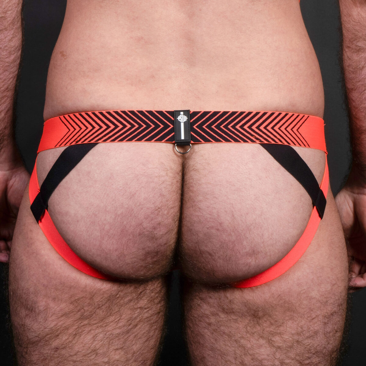 Breedwell Futura Jock Neon Orange Rear Detail