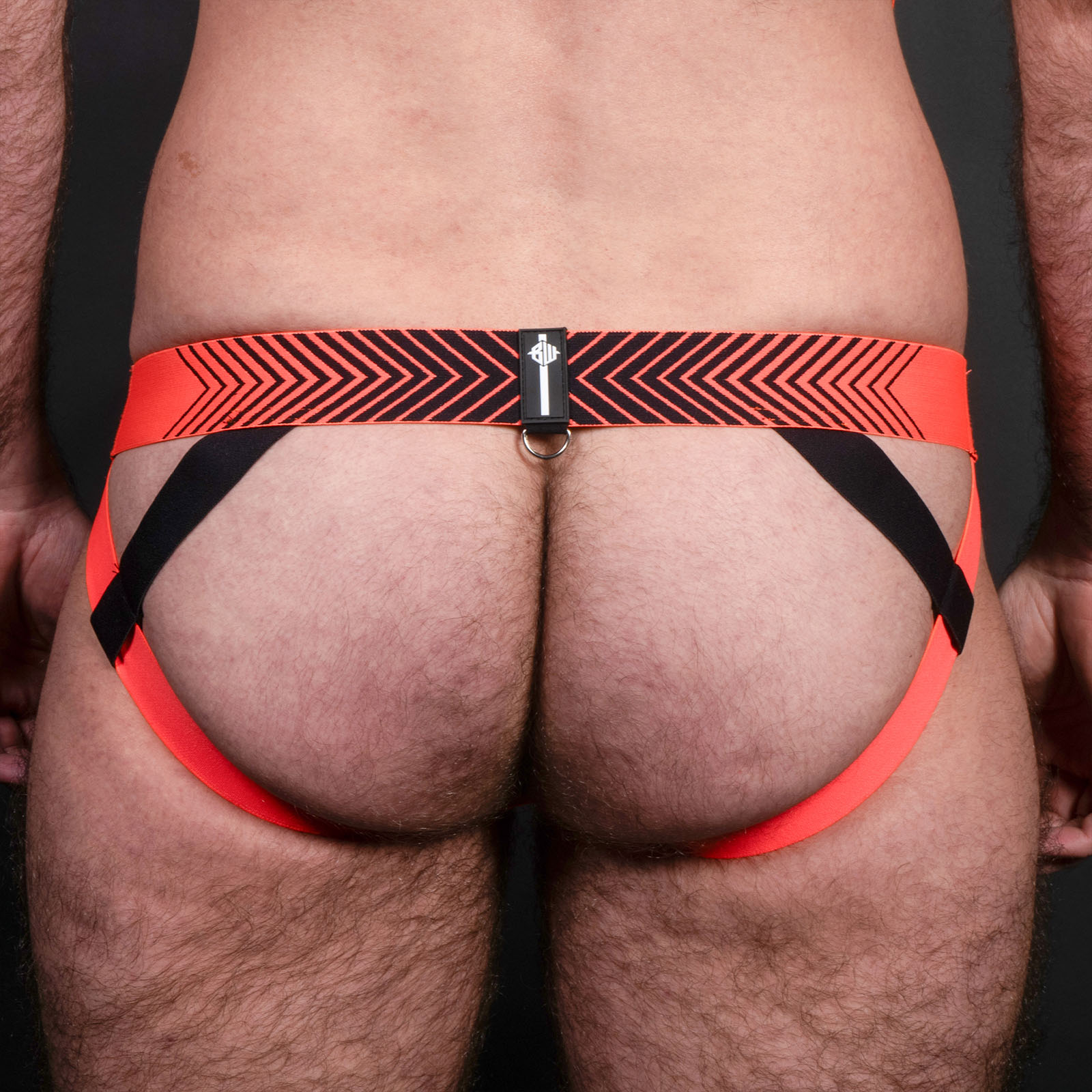 Breedwell Futura Jock Neon Orange Rear Detail