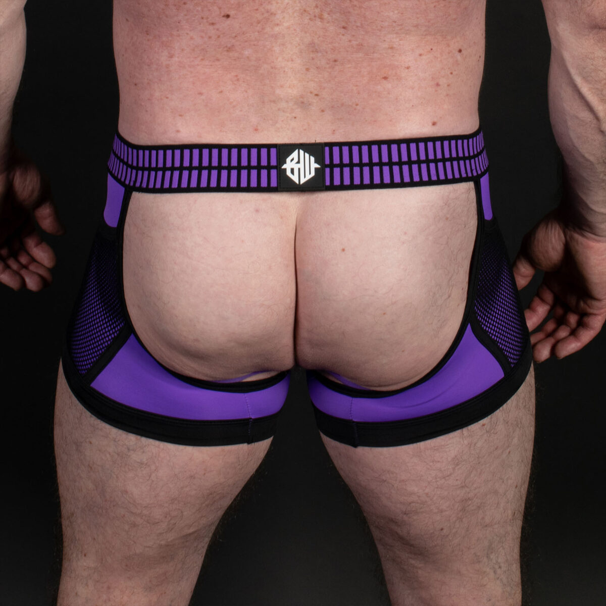 Breedwell Hybred Chock Purple Rear Detail