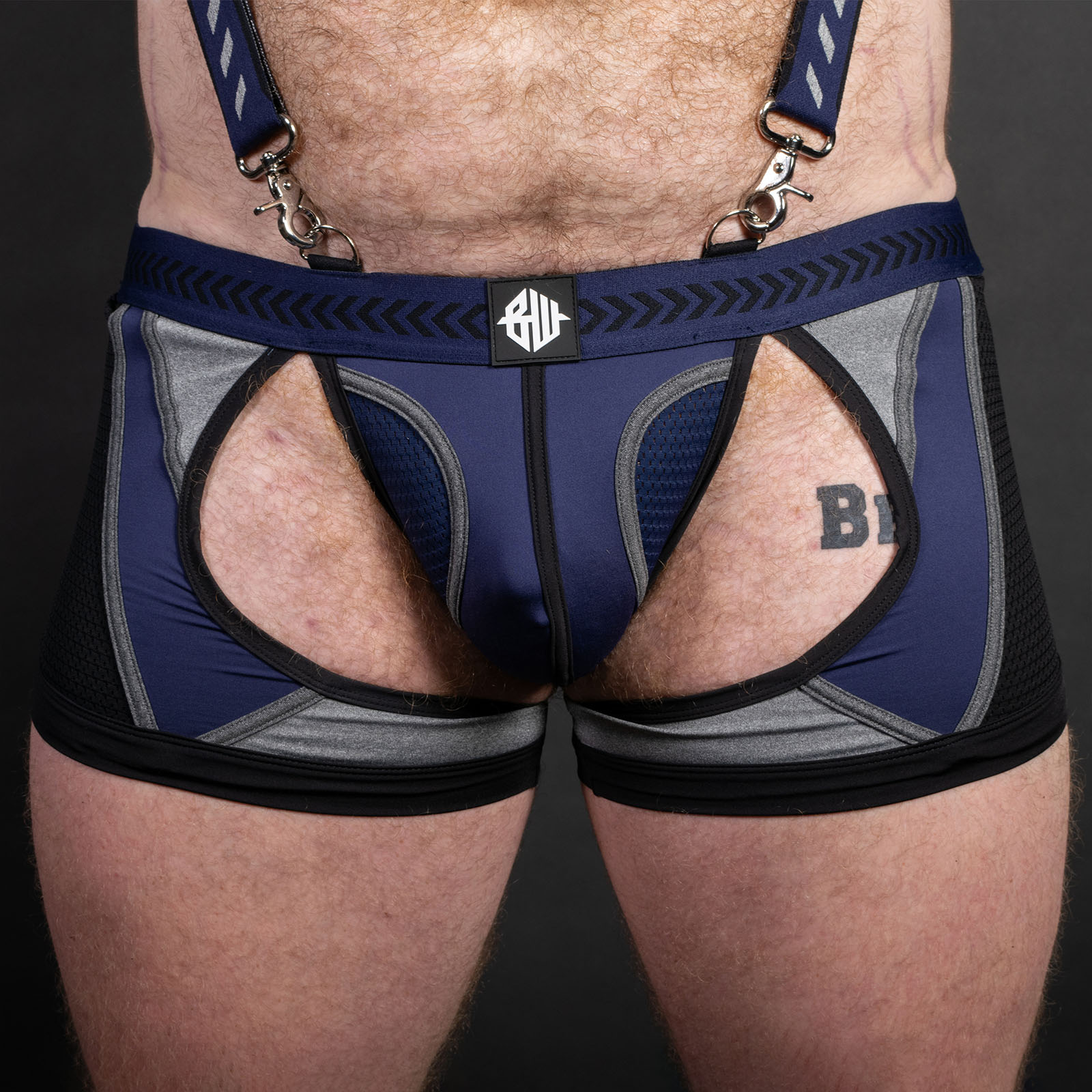Breedwell Mister Luxe Chock Navy Front Breedwell Mister Luxe Chock Navy Front