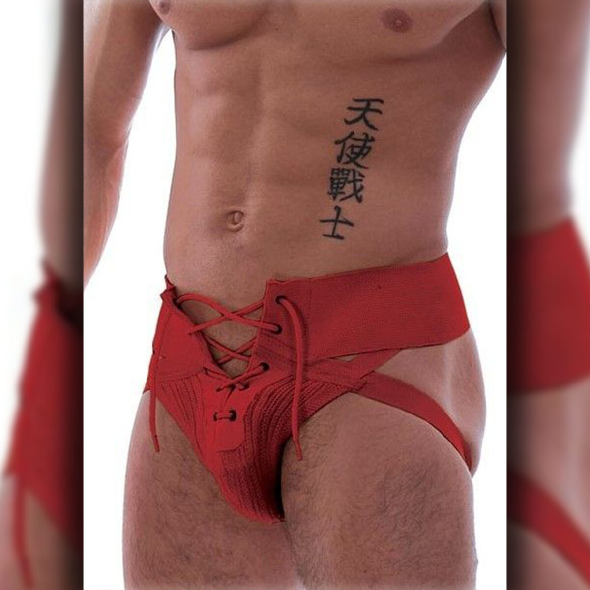 Football Jockstrap Red