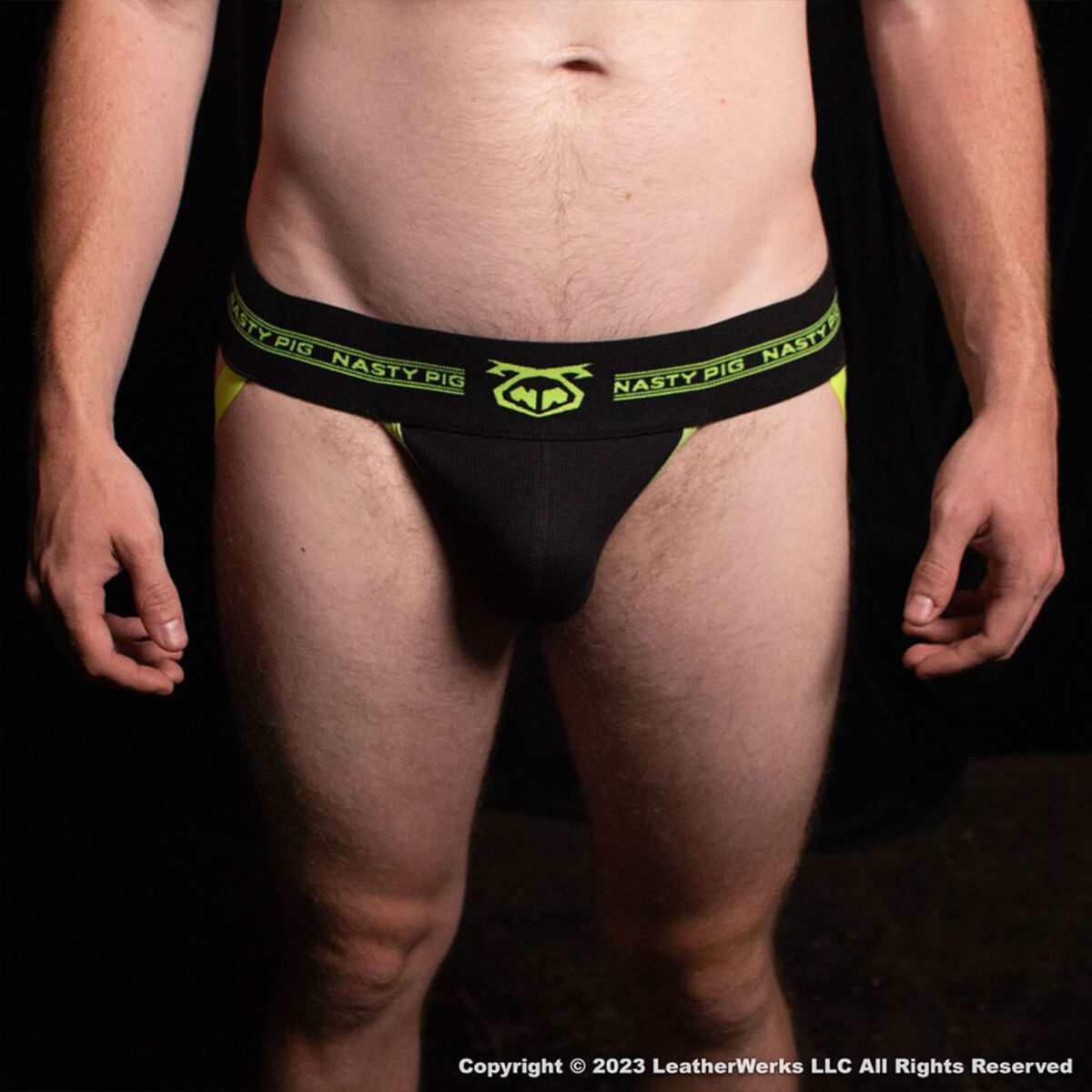 Core Jock Black Acid Lime