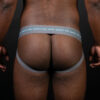 Nasty Pig Core Jock Gray Teal Rear Detail Nasty Pig Core Jock Gray Teal Rear Detail