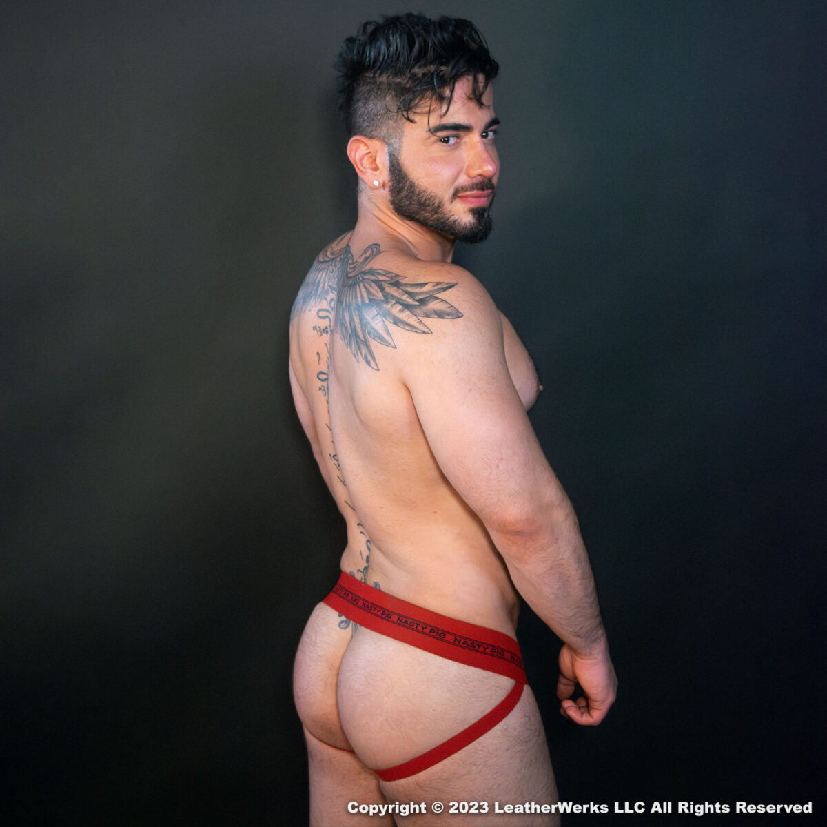 Nasty Pig Core Jock Red Back