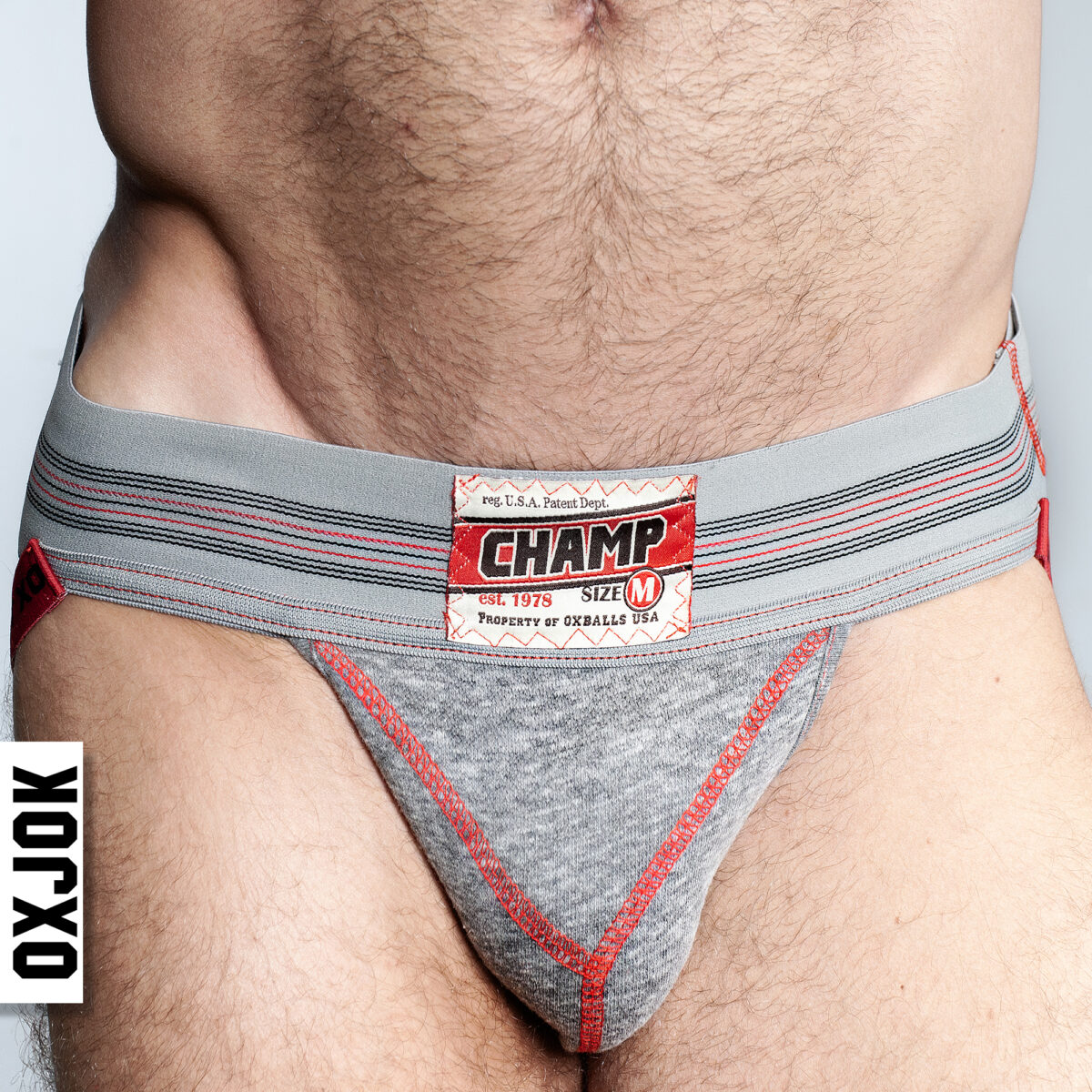 CHAMP jockstrap OXJOK grey heather 03