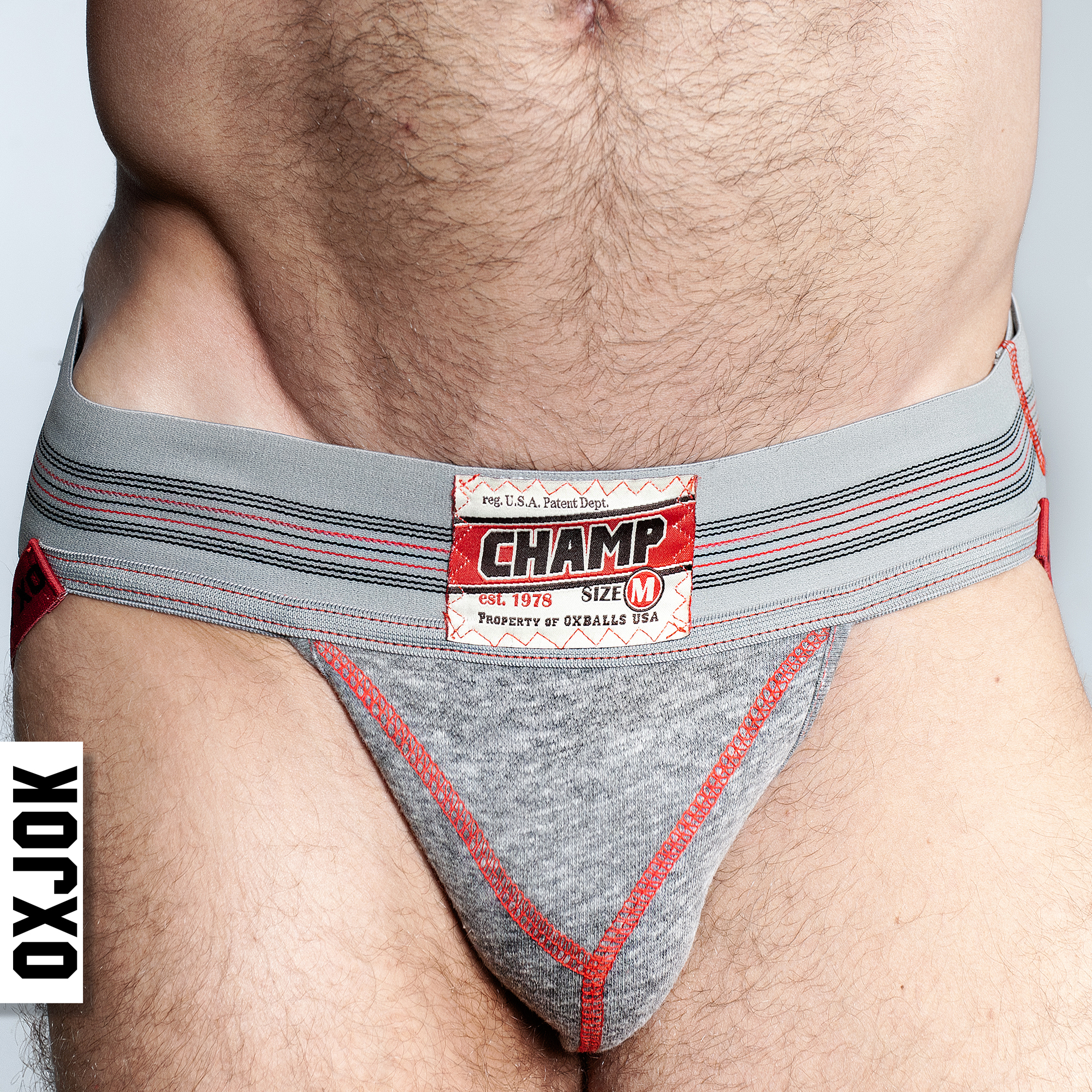 CHAMP jockstrap OXJOK grey heather 03