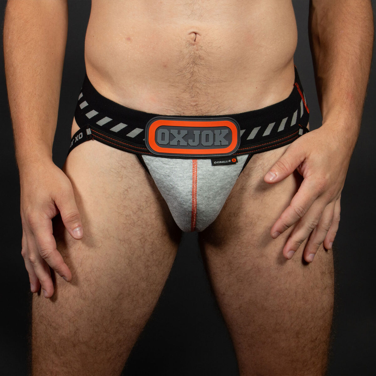 Oxjok Packer Industrial Jock Mist Heather Front