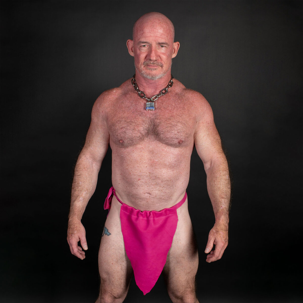 Loin Cloth Wild Hot Pink Front