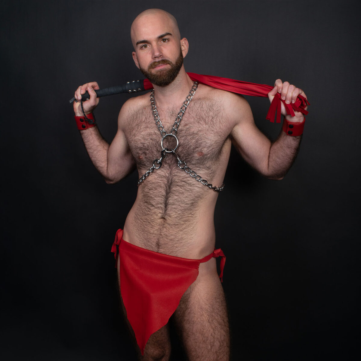 Loin Cloth Wild Red Front