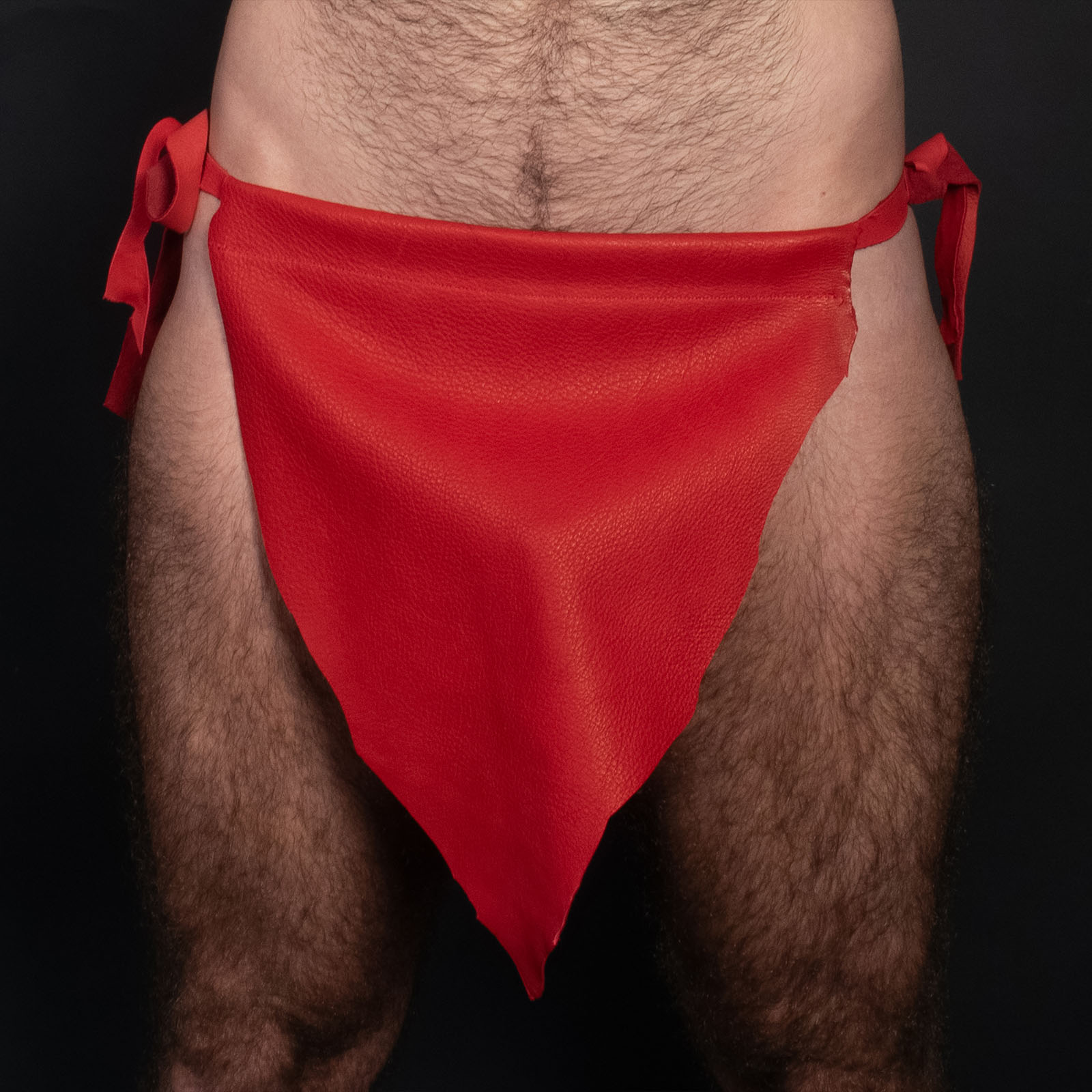 Loin Cloth Wild Red Front Detail
