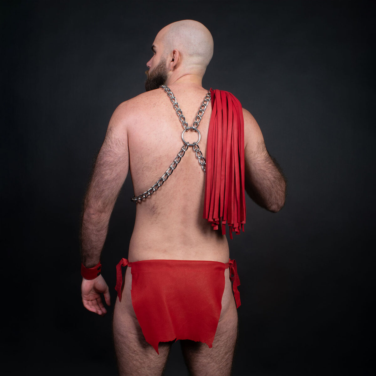 Loin Cloth Wild Red Rear