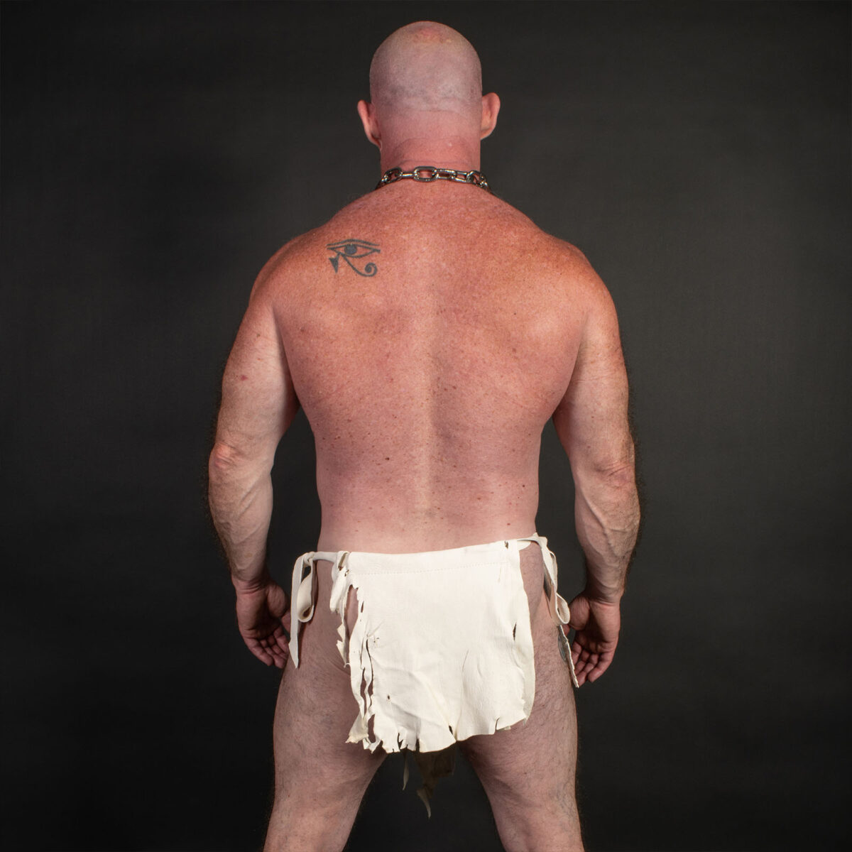 Loin Cloth Wild White Rear