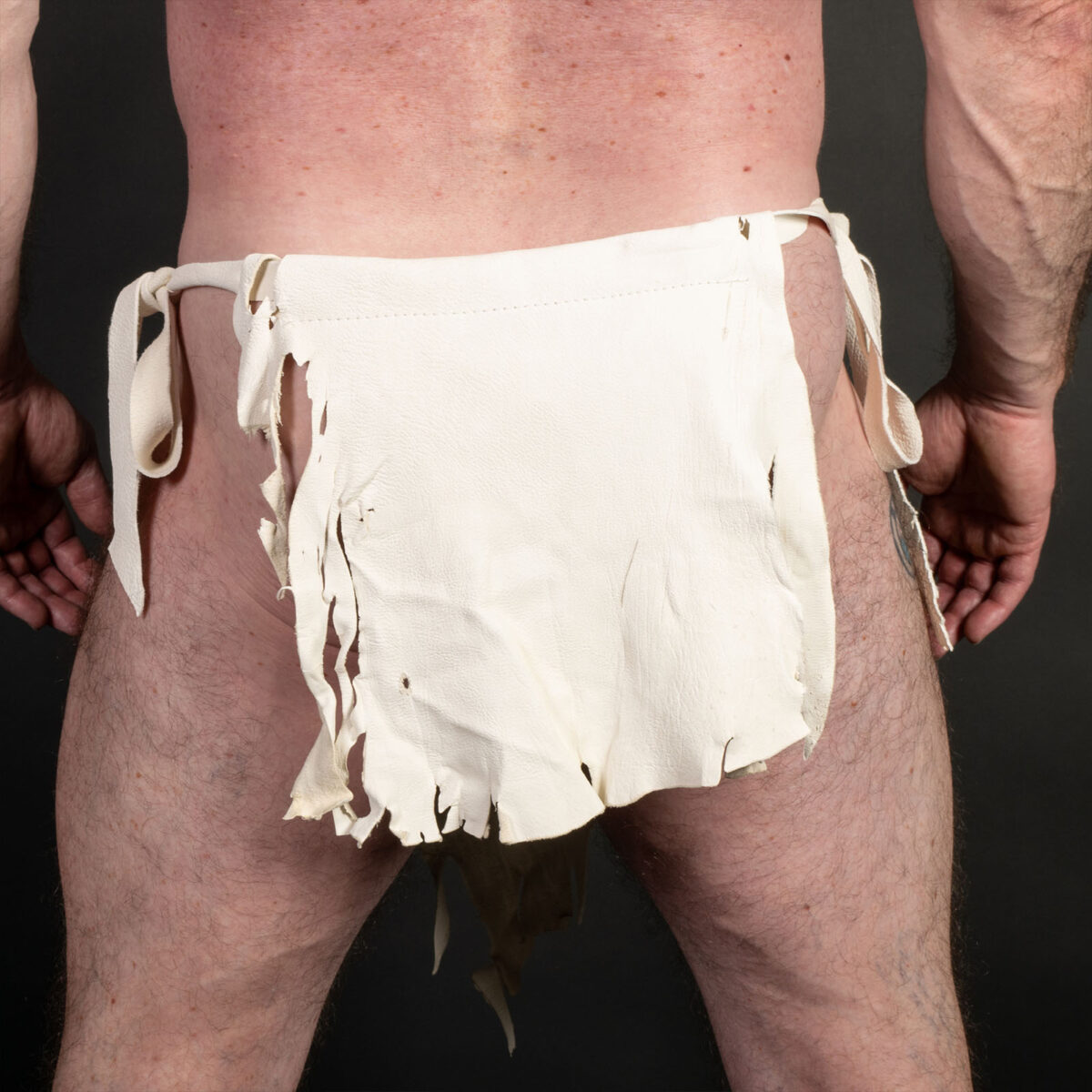 Loin Cloth Wild White Rear Detail