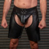 LeatherWerks Short Chaps With Jock LeatherWerks Short Chaps With Jock