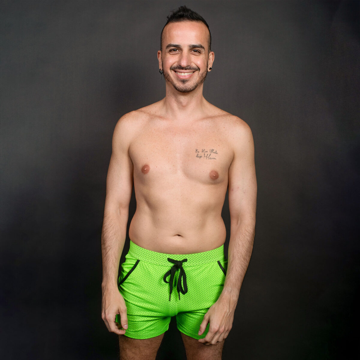 Breedwell Cruiser Short Neon Green Front
