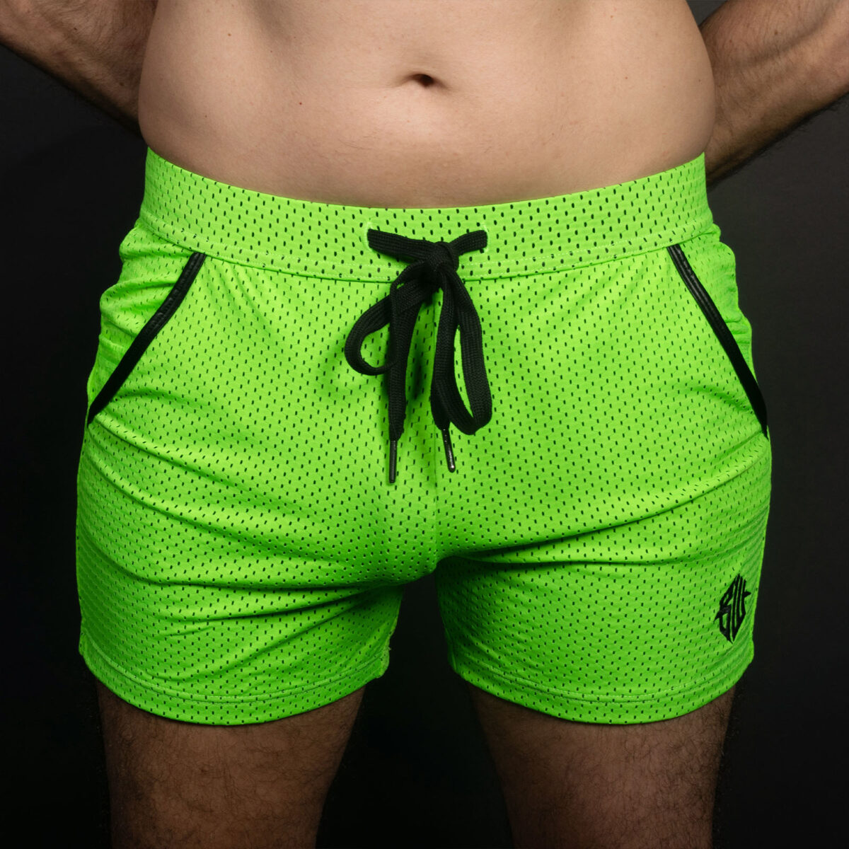 Breedwell Cruiser Short Neon Green Front Detail
