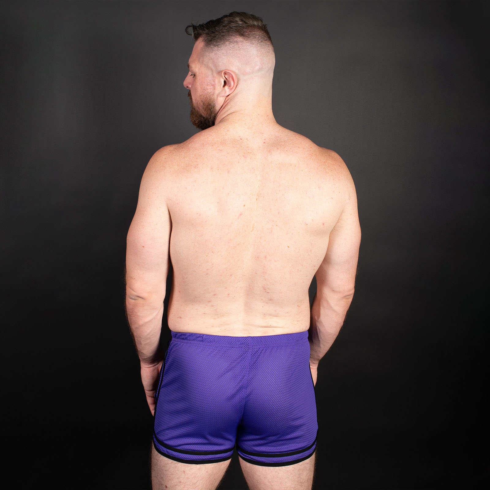 Breedwell Cruiser Short Purple Rear