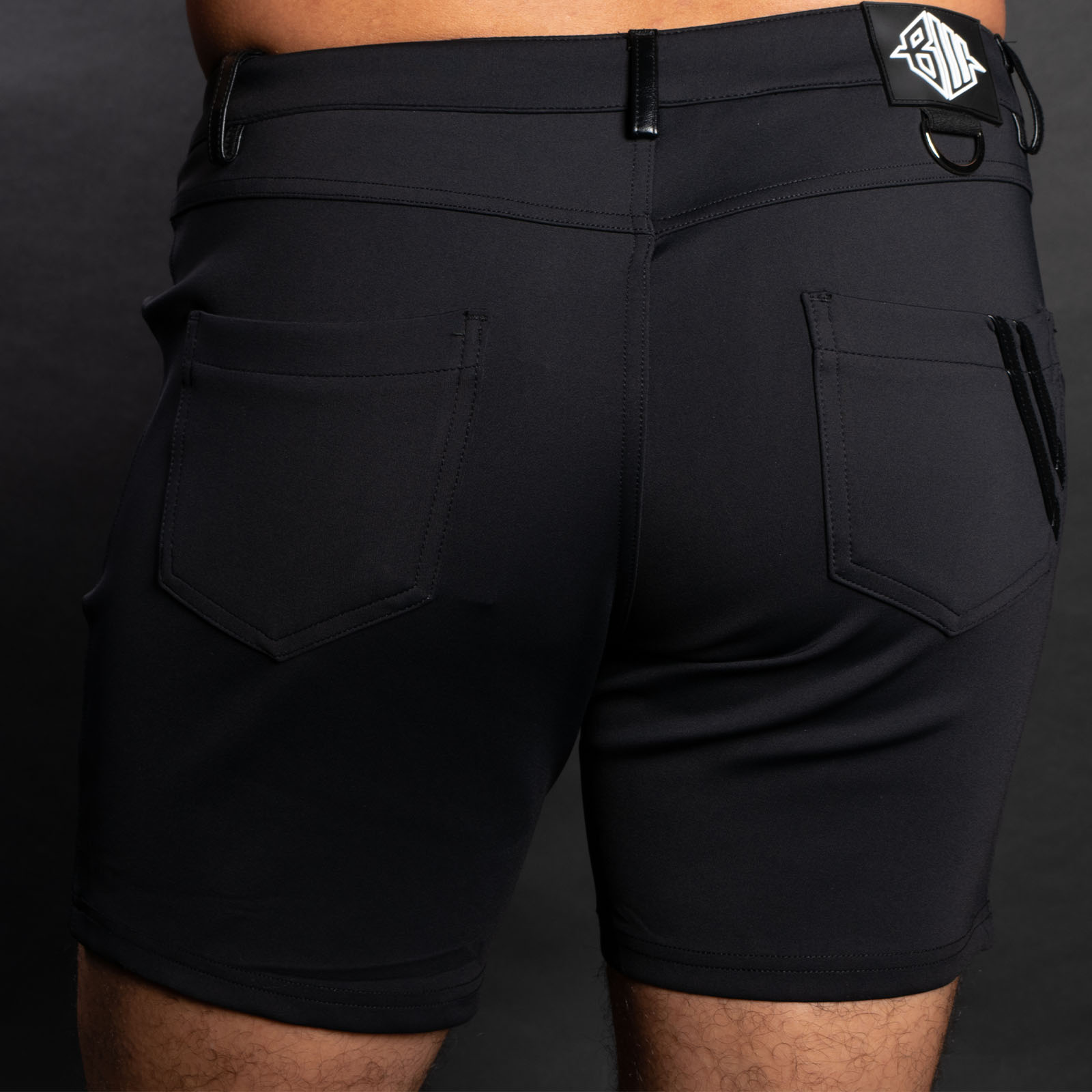 Breedwell DownLow Shorts Black Back Breedwell DownLow Shorts Black Back