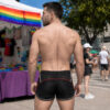 Breedwell Gymnetixxx Shorts Black Rear Breedwell Gymnetixxx Shorts Black Rear