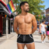 Breedwell Reto Remix Shorts Black Front