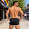 Breedwell Reto Remix Shorts Black Rear