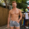Breedwell Reto Remix Shorts Gray Front