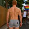 Breedwell Reto Remix Shorts Gray Rear