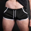Breedwell Retro Remix Shorts Black Front
