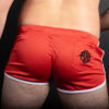Breedwell Retro Remix Shorts Red Back